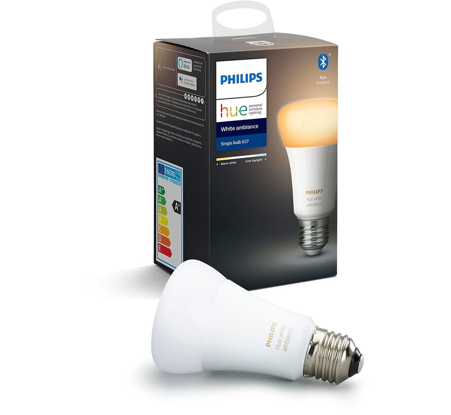 PHILIPS HUE Bluetooth - White ambiance - E27 - 1-pack