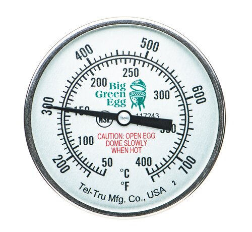 Big Green Egg Dome Thermometer 2XL, XL En L