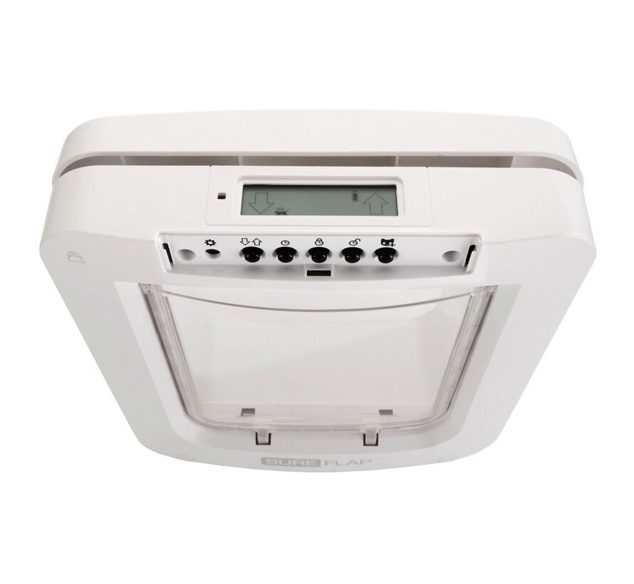 Sureflap Microchip Huisdierluik Connect Bundel - Kattenluik - Wit
