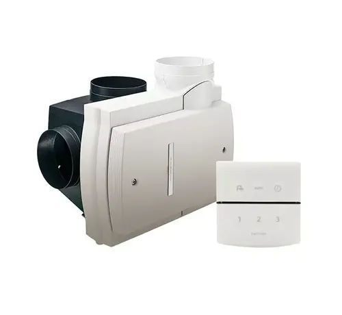 Orcon Compact 10RHB met vochtsensor & RFT bediening Randaarde