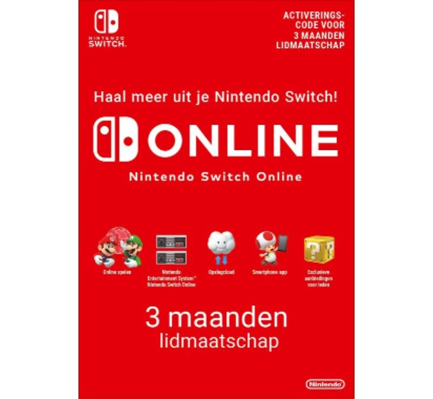 NINTENDO Switch Rood en Blauw - Switch Sports + 3 maanden Nintendo Online