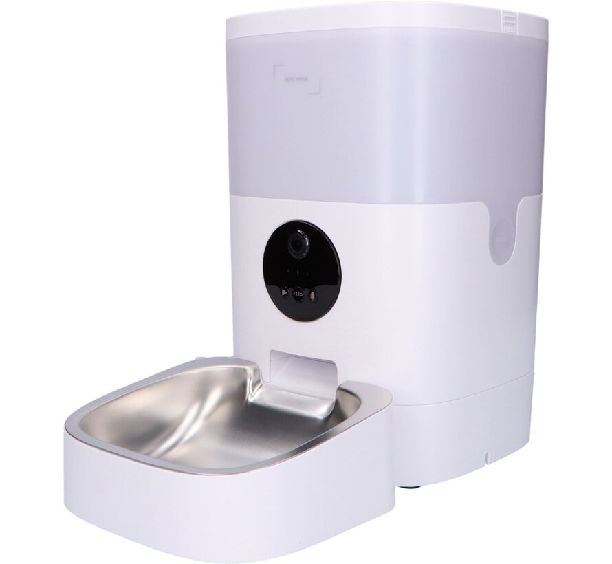 Pets Pride Automatische Voerbak Kat 4 Liter met Full HD camera