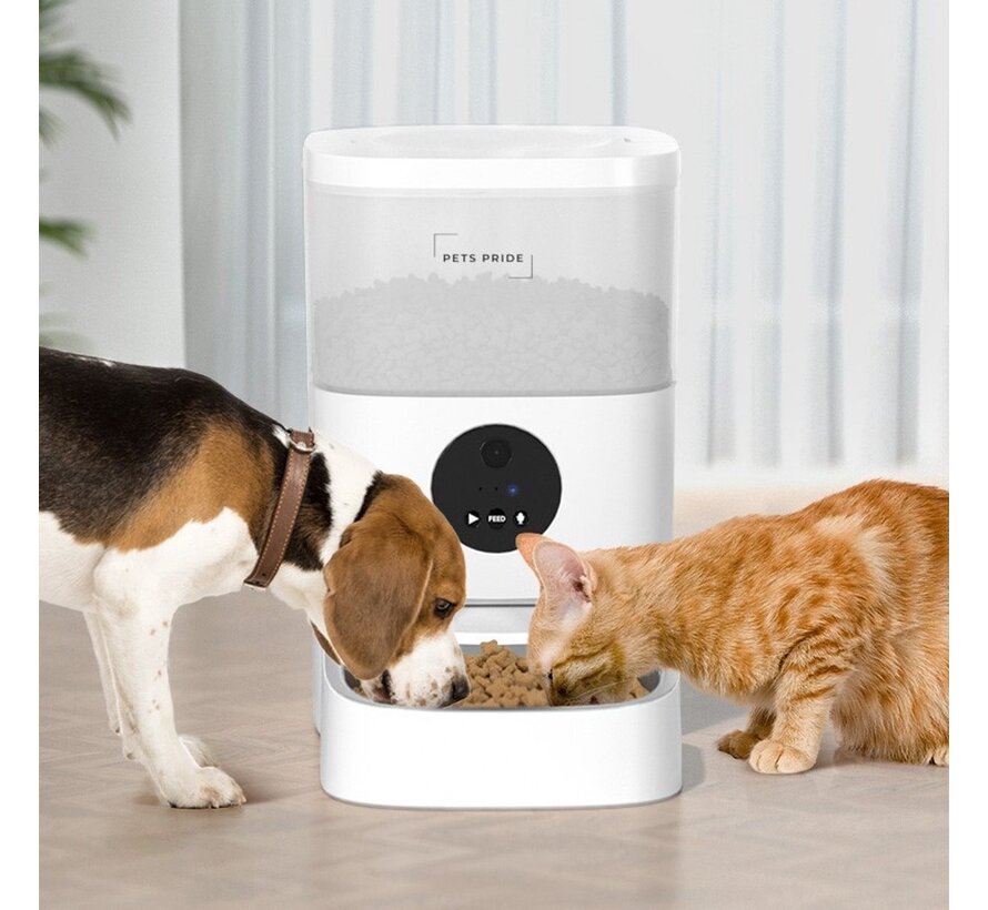Pets Pride Automatische Voerbak Kat 4 Liter met Full HD camera