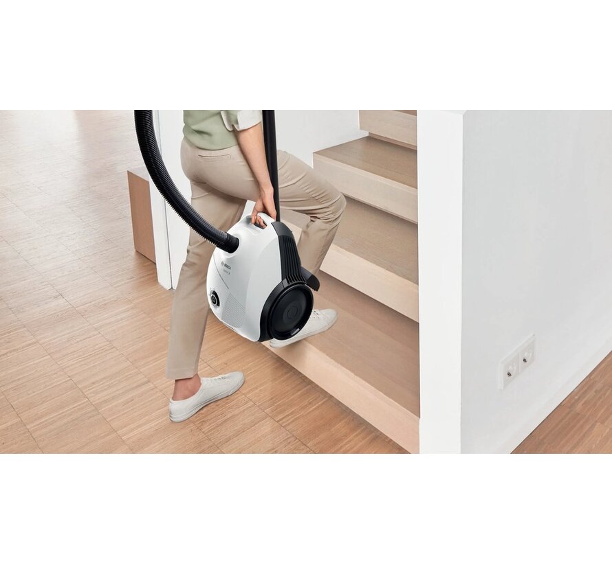 Bosch BGLS2WH1H Serie 2 Stofzuiger met zak 600 Watt Wit