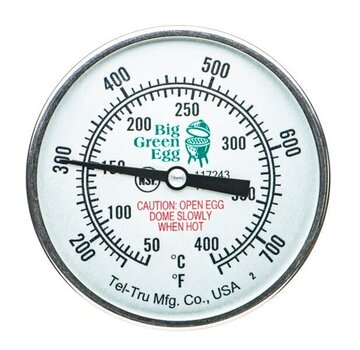 Big Green Egg Dome Thermometer 5 CM M, S, MX, MN
