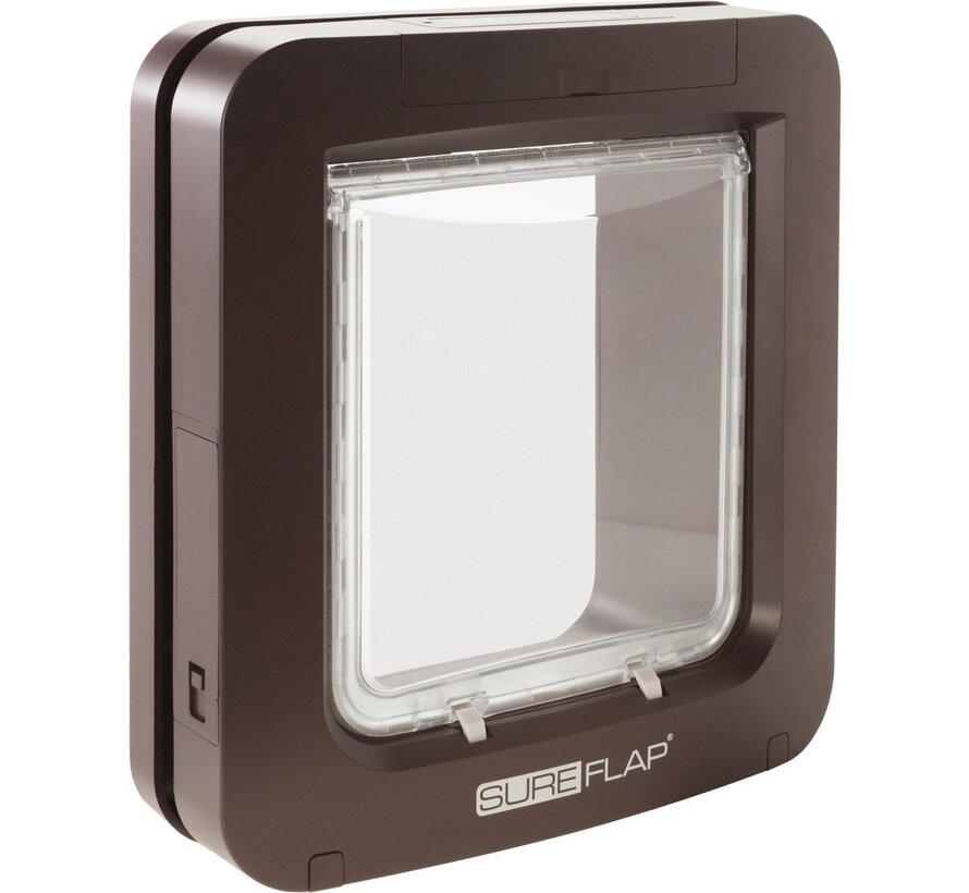 Sureflap Huisdierluik - Kattenluik - 27.2x13.5x31.7 cm 2.2 kg Bruin