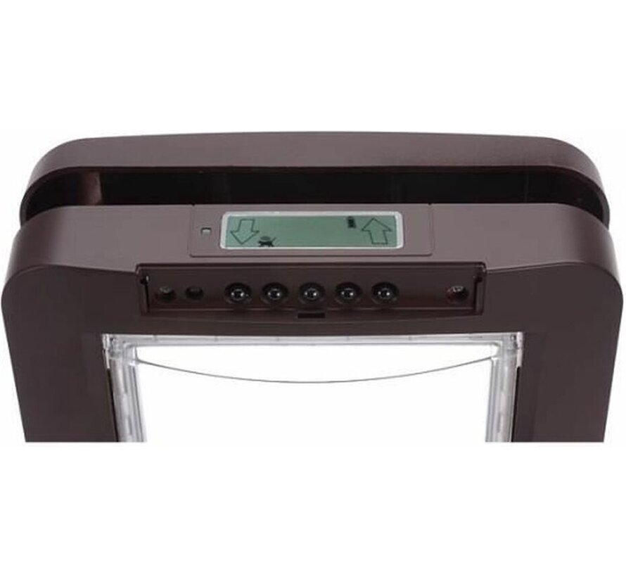 Sureflap Huisdierluik - Kattenluik - 27.2x13.5x31.7 cm 2.2 kg Bruin