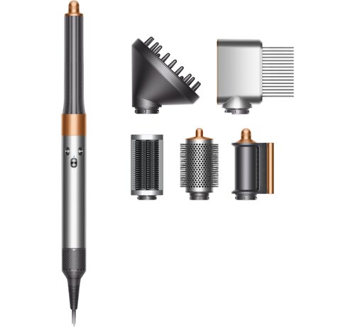 Dyson Airwrap Complete Long Diffuse Nikkel/Koper