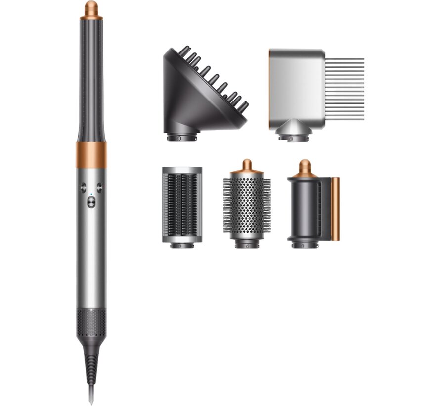 Dyson Airwrap Complete Long Diffuse Nikkel/Koper