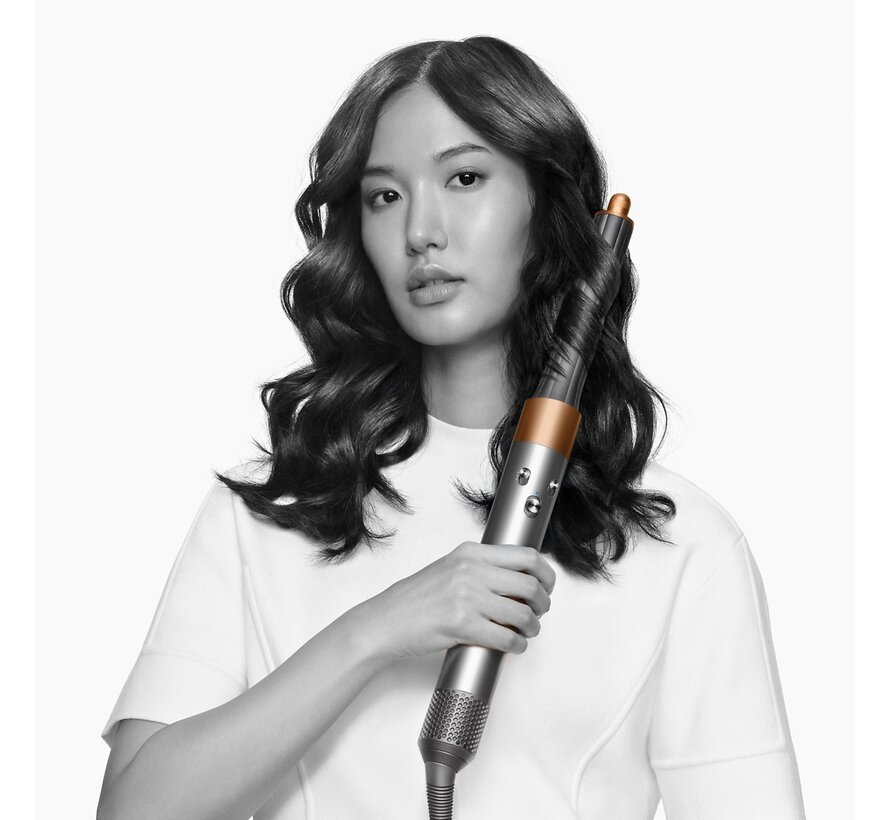 Dyson Airwrap Complete Long Diffuse Nikkel/Koper