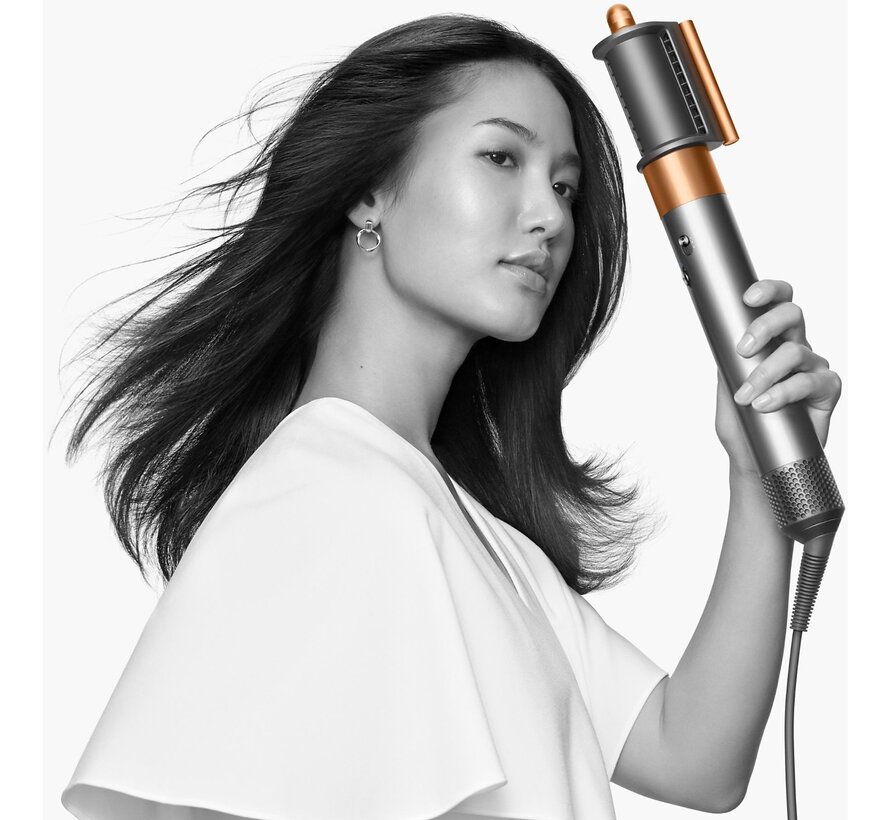 Dyson Airwrap Complete Long Diffuse Nikkel/Koper