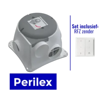 Zehnder Comfofan Silent (Perilex) + RFZ zender