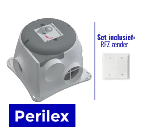 Zehnder Comfofan Silent (Perilex) + RFZ zender