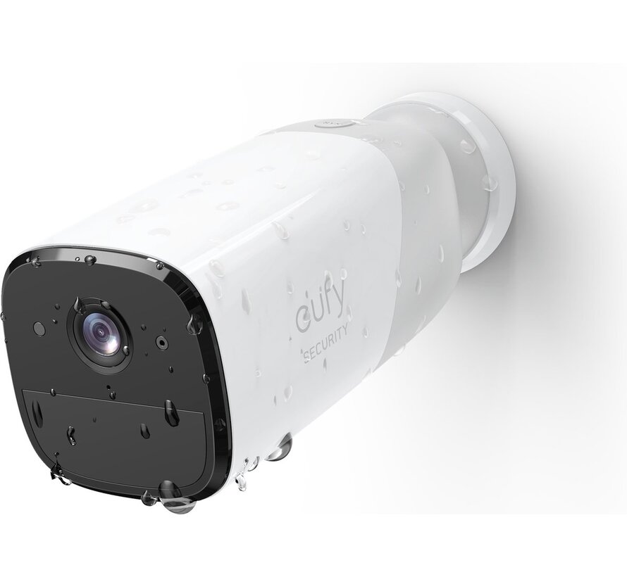 Eufy Cam 2 Pro 2K Draadloze Beveiligingsset Inclusief Homebase en 2 Camera's