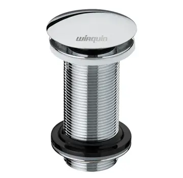 Wirquin Afvoerplug 100 mm met Clickwaste Chroom