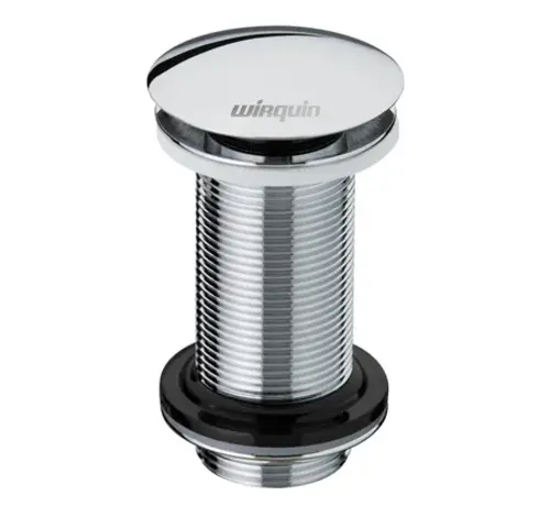 Wirquin Afvoerplug 100 mm met Clickwaste Chroom