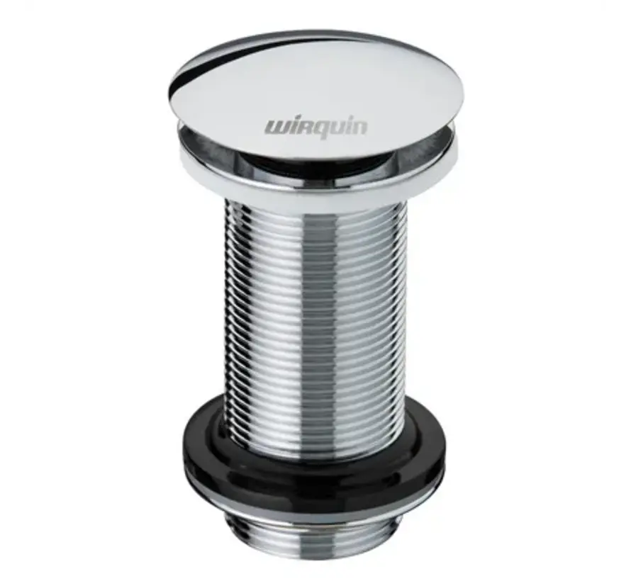 Wirquin Afvoerplug 100 mm met Clickwaste Chroom
