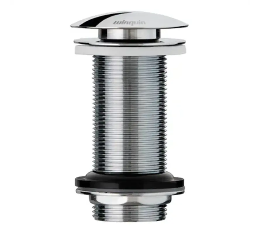 Wirquin Afvoerplug 100 mm met Clickwaste Chroom