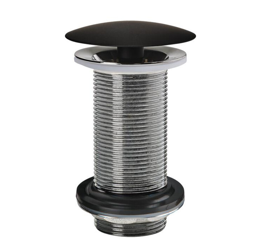 Wirquin Black Touch wastafelplug 100mm