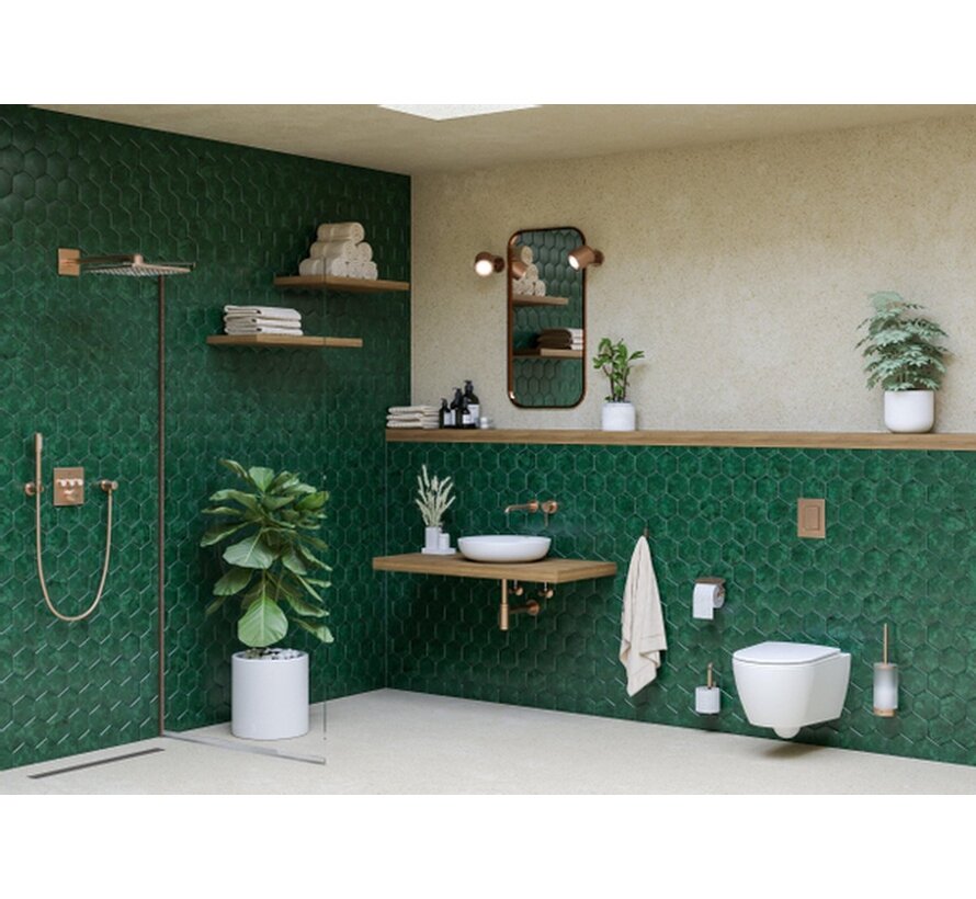 Grohe Essence Wastafelkraan Inbouwkraan Warm Sunset Geborsteld (excl. inbouwdeel)