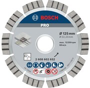 Bosch Prof diamantschijf 125mm beton