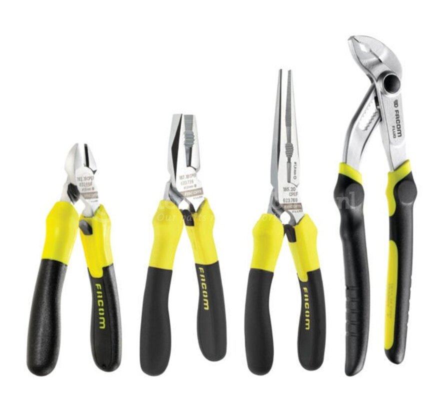 Facom CPE.1F Tangenset | Fluorescerend | 4-delig