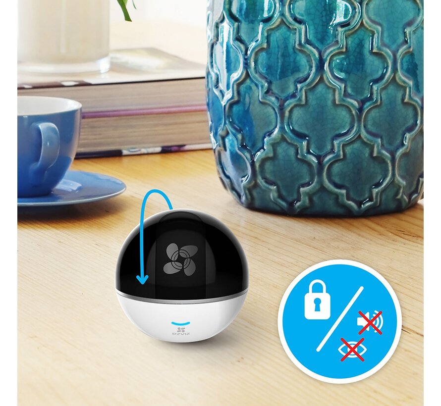 EZVIZ By Hikvision C6T Mini Indoor Wifi-camera Wit