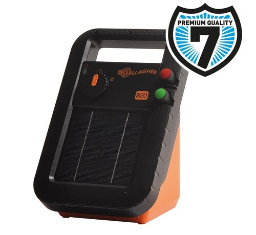 Gallagher Gallagher S20 solar schrikdraadapparaat incl. batterij