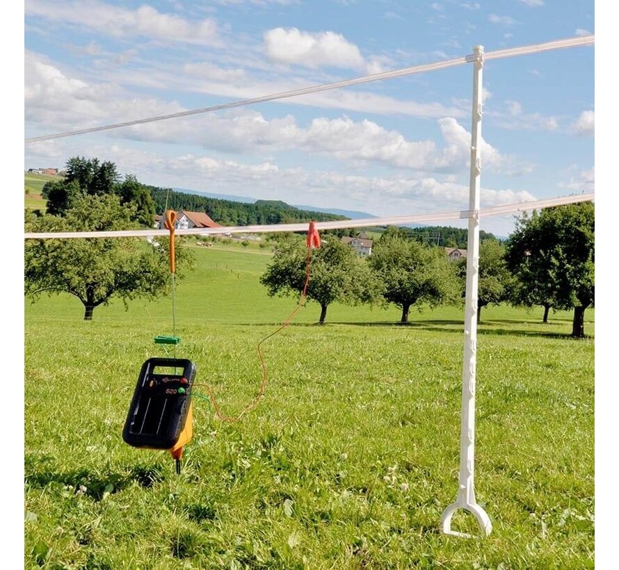 Gallagher S20 solar schrikdraadapparaat incl. batterij