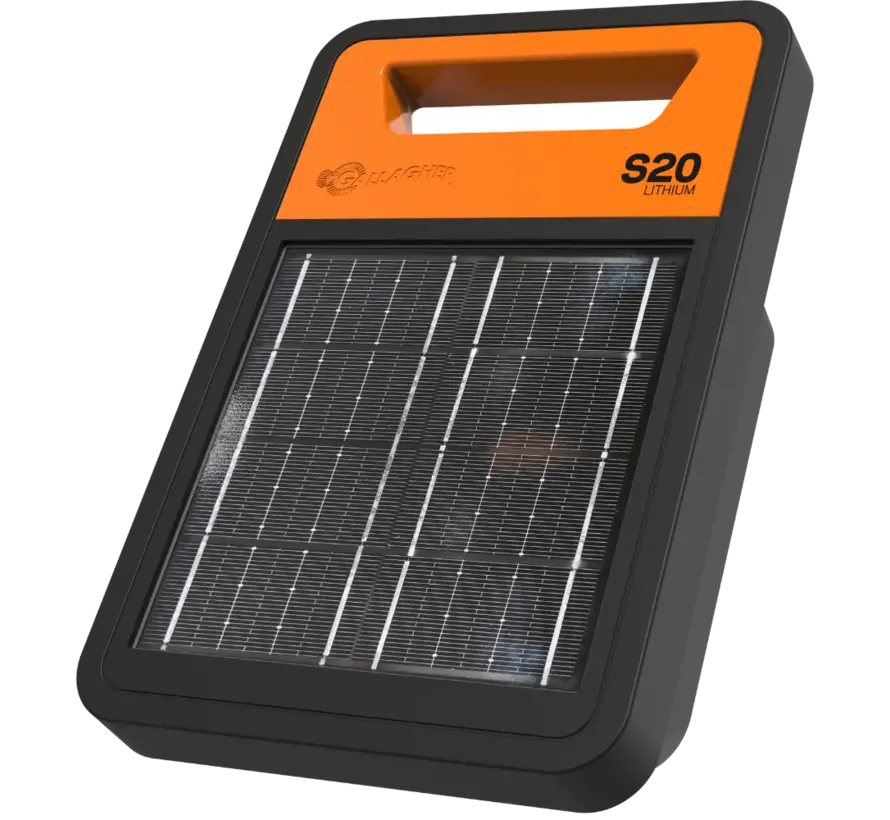 Gallagher Schrikdraadapparaat S20Li | solar + accu