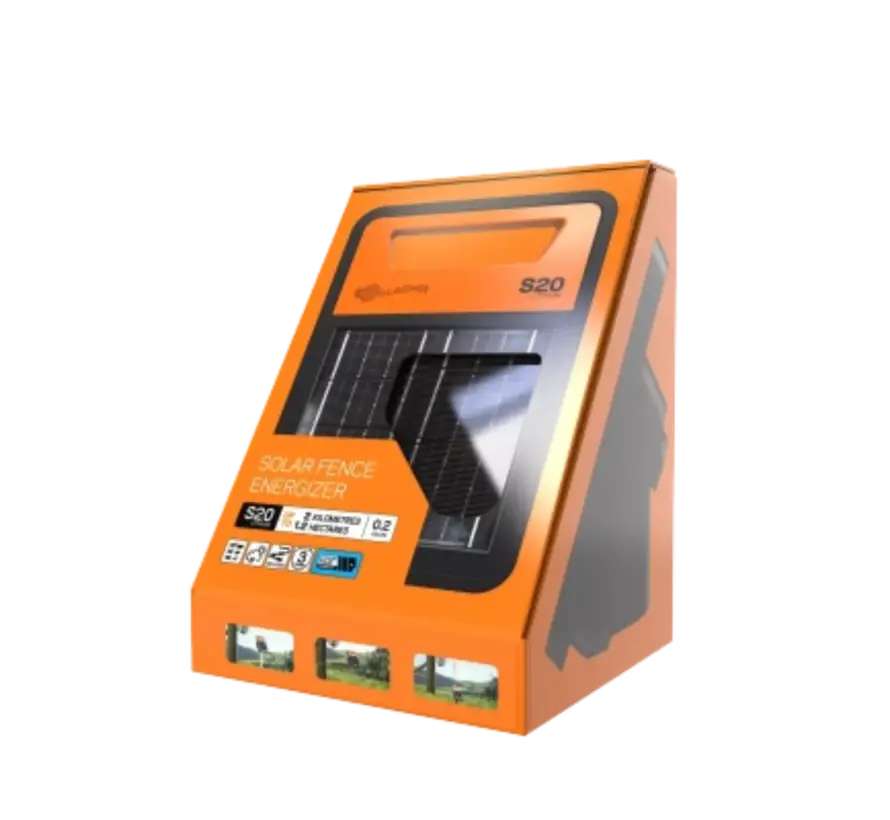 Gallagher Schrikdraadapparaat S20Li | solar + accu