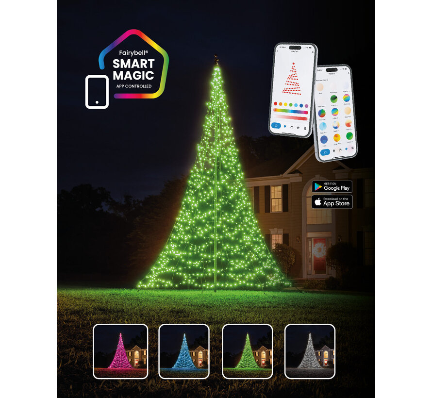 Fairybell Smart Magic | 6 meter | 1152 LED-lampjes