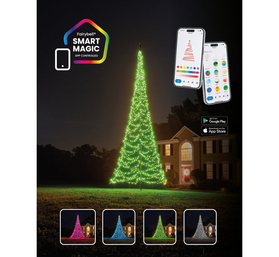 Fairybell Smart Magic | 8 meter | 1536 LED-lampjes