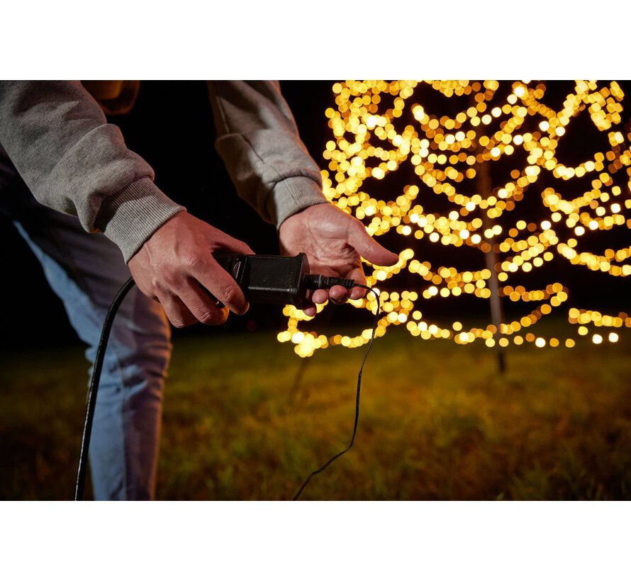 Fairybell Luminous Switch | 4 meter | 1500 LED-lampjes