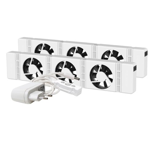 Speedcomfort SpeedComfort radiatorventilator Duo wit