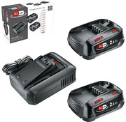 Bosch Bosch 18V startset 2x 2.5Ah accu + snellader