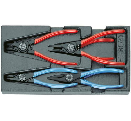 Gedore Gedore 1500 ES-8000 6-delige Borgringtangen-set in 1/3 gereedschapsmodule