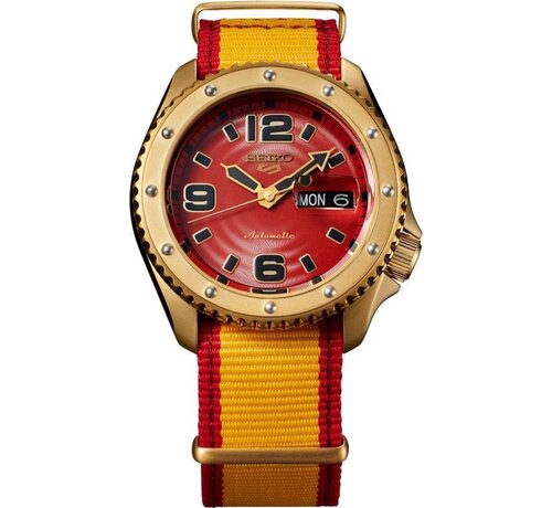 Seiko Seiko 5 Automatic Zangief Street Fighter Limited Edition Red Dial SRPF24K1