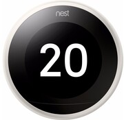 Google Google Nest Learning Slimme Thermostaat V3 Wit - Tweedehands