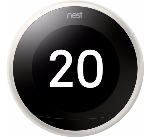Google Google Nest Learning Slimme Thermostaat V3 Wit - Tweedehands