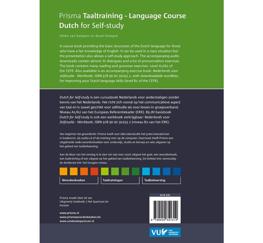 Prisma Taaltraining - Dutch for self-study