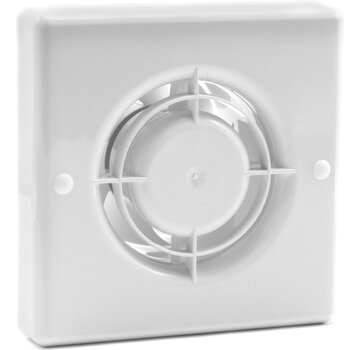 Nedco Nedco Kunststoffen Badkamer/Toiletventilator - CR 100 T Wit