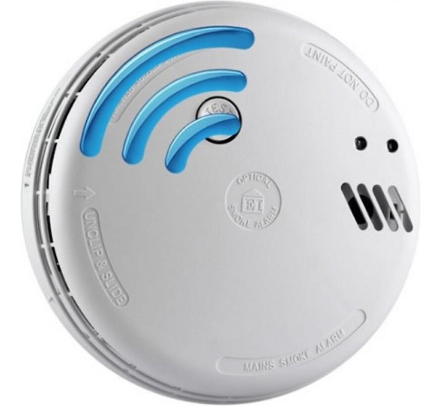 Ei Electronics rookmelder ei 146RF 230V inclusief RF-sokkelvoet