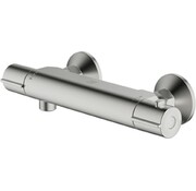 AquaVive AquaVive thermostatische douchekraan Cato 150 mm geborsteld staal