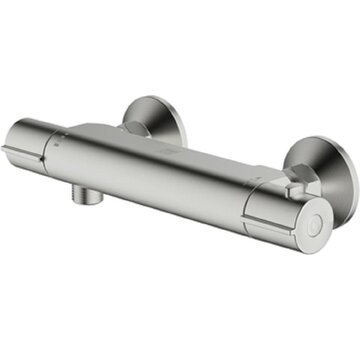 AquaVive AquaVive thermostatische douchekraan Cato 150 mm geborsteld staal