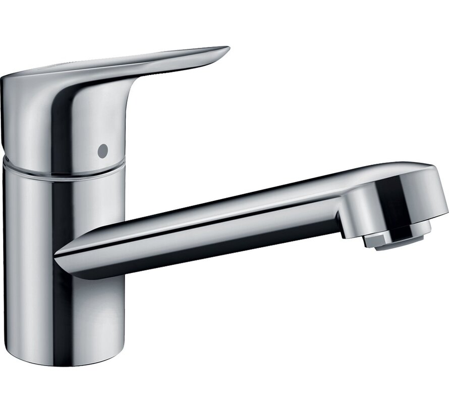 Hansgrohe Focus 1-gats keukenkraan 100 m. 360¡ draaibare uitloop chroom
