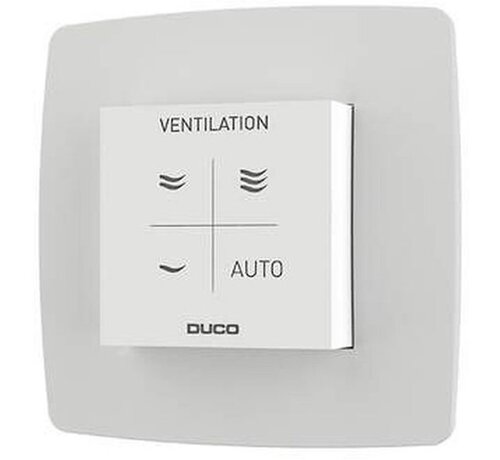 Duco Duco CO2 ruimtesensor met bediening RF/Wired wit