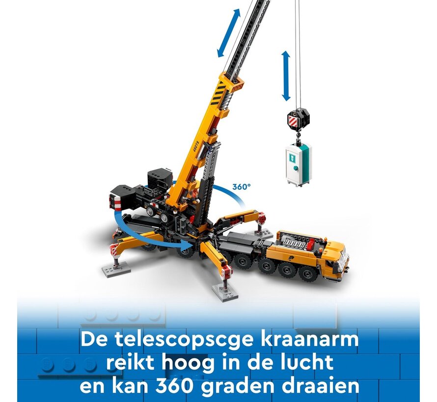 LEGO 60409 Gele Mobiele Bouwkraan