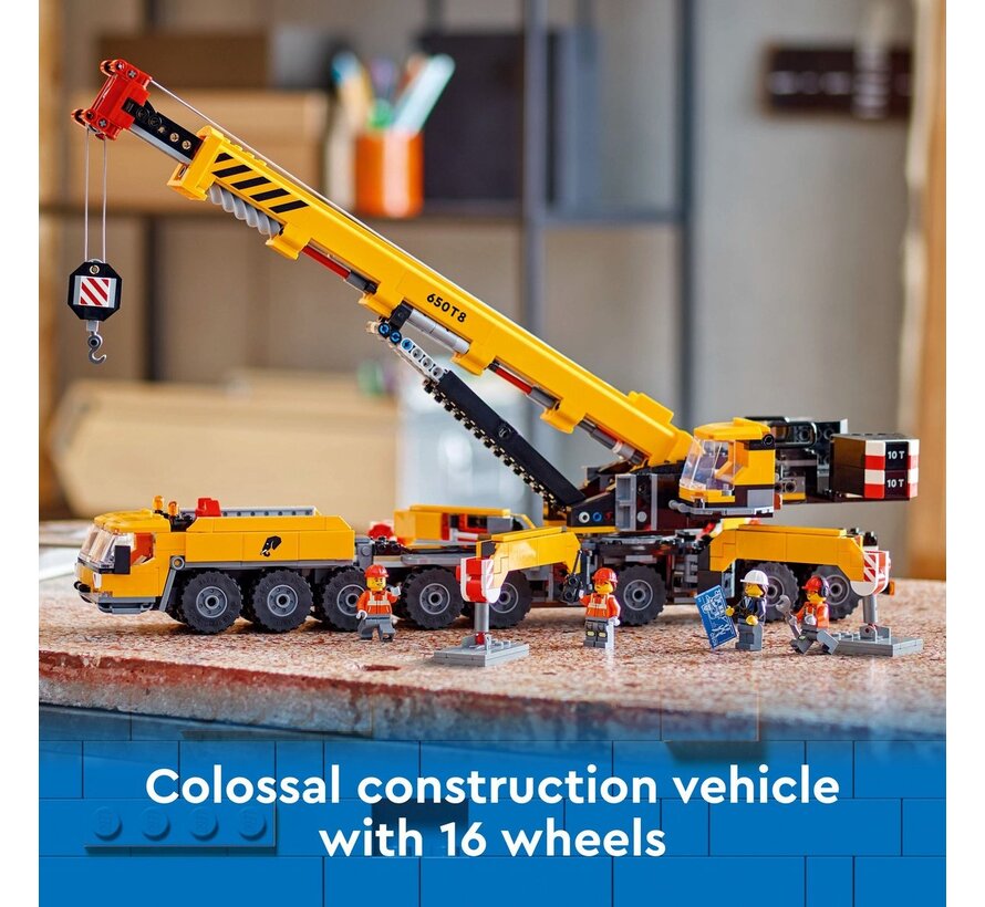LEGO 60409 Gele Mobiele Bouwkraan