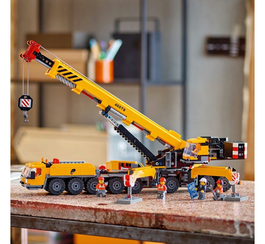 LEGO 60409 Gele Mobiele Bouwkraan